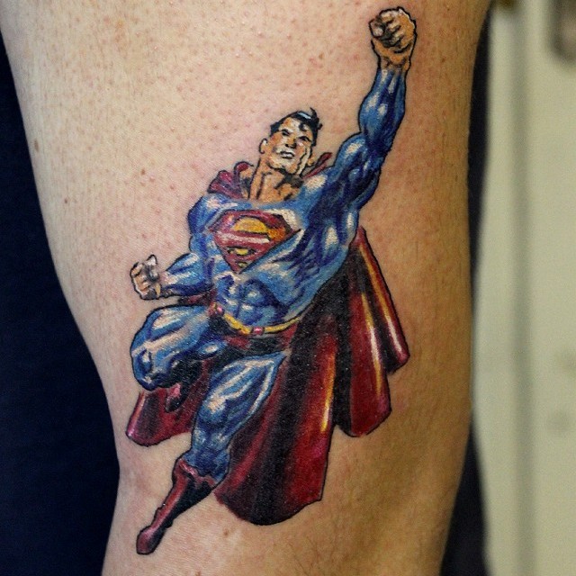 Superman tetoválás
